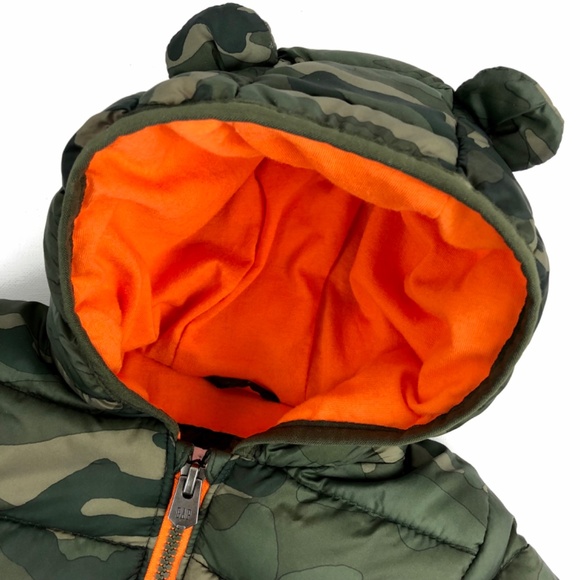 Baby Gap ColdControl Lightweight Critter Puffer Jacket - Picture 3 of 10